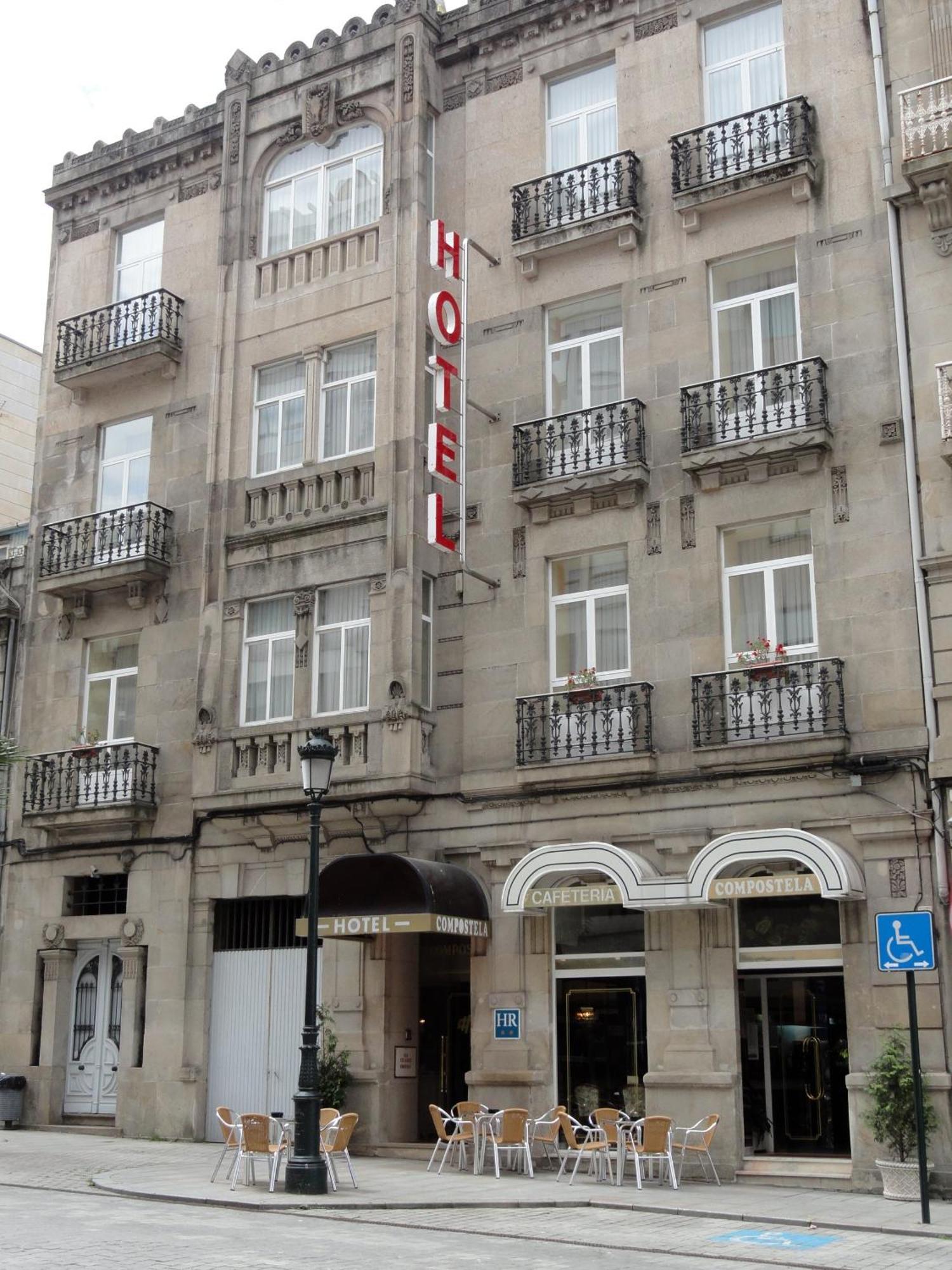 Hotel Compostela Vigo Exterior foto